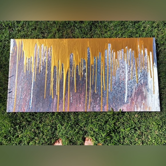 Acrylic Pour Painting - Picture 1 of 3